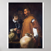 Diego Velazquez - El Aguador de Sevilla Poster (Voorkant)