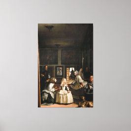 Diego Velázquez - Las Meninas (1656) Canvas Afdruk