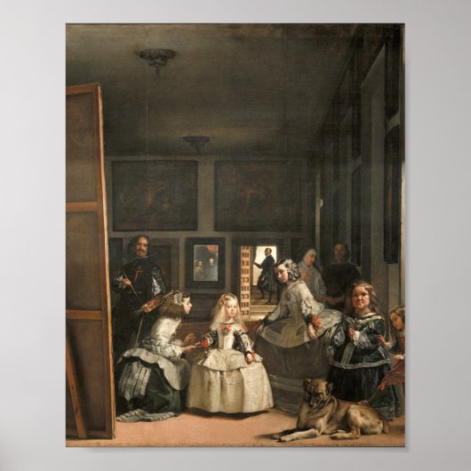 Diego Velazquez - Las Meninas Poster (Voorkant)