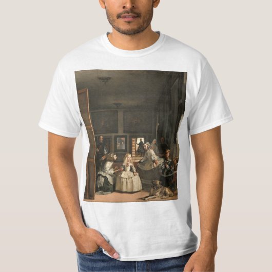 Diego Velazquez - Las Meninas T-shirt (Voorkant)