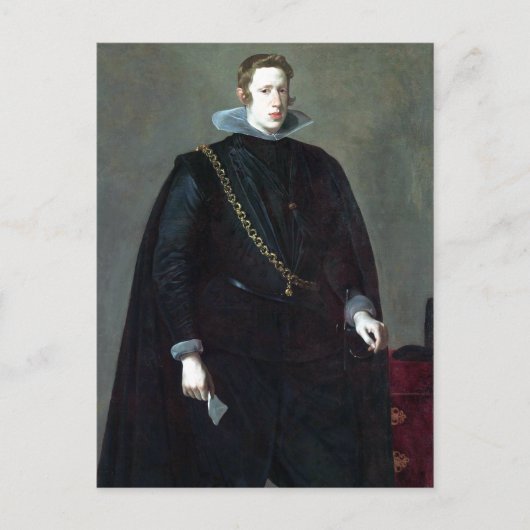 Diego Velázquez Philip IV, koning van Spanje Briefkaart (Voorkant)