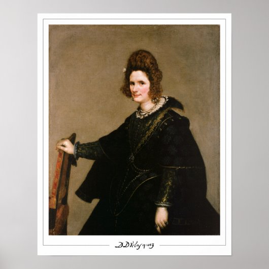Diego Velázquez Zedign Art Poster #1 (Voorkant)