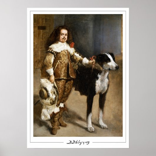Diego Velázquez Zedign Art Poster #108 (Voorkant)