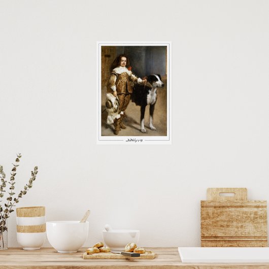 Diego Velázquez Zedign Art Poster #108 (Keuken)