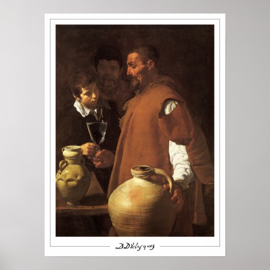 Diego Velázquez Zedign Art Poster #118 (Voorkant)