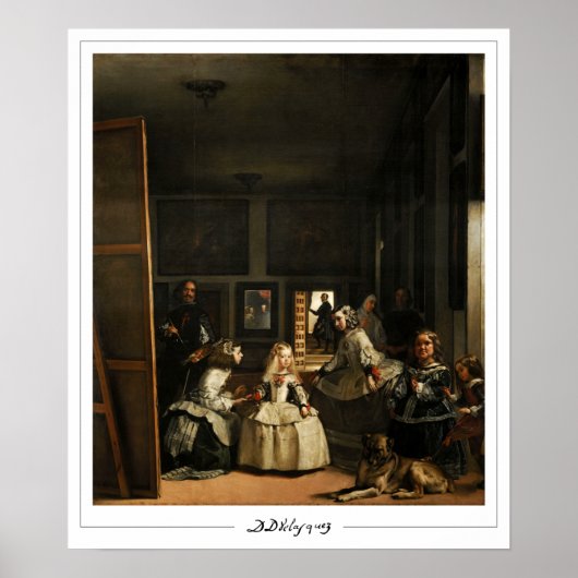 Diego Velázquez Zedign Art Poster #148 (Voorkant)