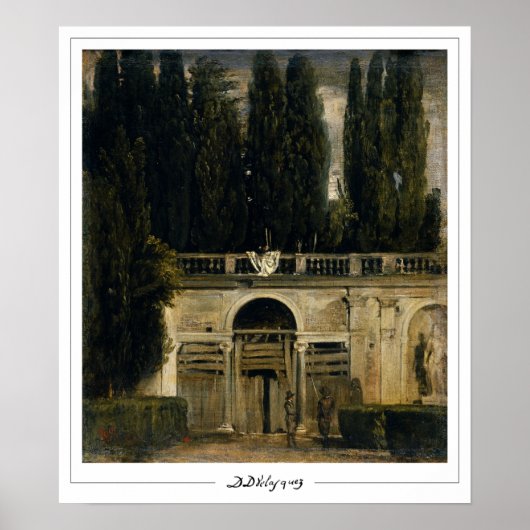 Diego Velázquez Zedign Art Poster #33 (Voorkant)