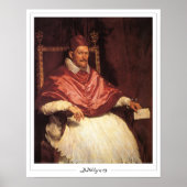 Diego Velázquez Zedign Art Poster #95 (Voorkant)