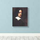 Diego Velazquez Zelfportret Canvas Afdruk (Insitu (Houten vloer))