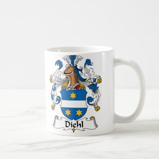 Diehl Family Crest Koffiemok (Rechts)