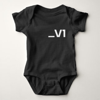Dieline _V1 Baby Onsie Romper