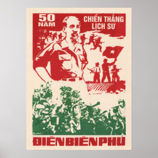 DIEN BIEN PHU Slag bij de  Vietnamoorlog van 1954 Poster