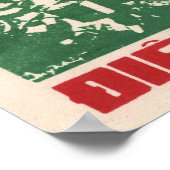 DIEN BIEN PHU Slag bij de  Vietnamoorlog van 1954 Poster (Hoek)