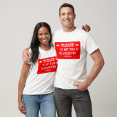 Dien de Blacksmiths niet T-shirt (Unisex)