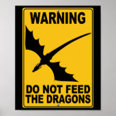 Dien de Dragons niet aan Poster (Voorkant)