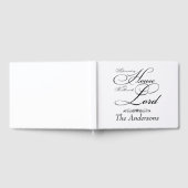 Dien de Heer gepersonaliseerd Gastenboek (Volledig)
