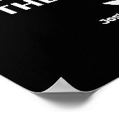 Dien de Heer: Jozua 24:15 Poster (Hoek)