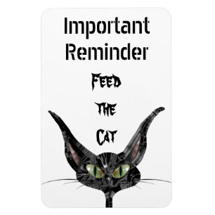 Dien de kat-herinnering aan magneet