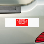 Dien de lassers niet aan bumpersticker (Op auto)