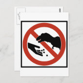 Dien de T-Rex niet aan Briefkaart (Voorkant / Achterkant)