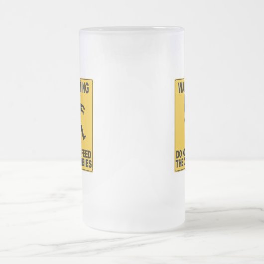 Dien de Zombiës niet aan Matglas Bierpul (Center)