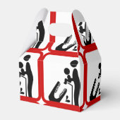 Dien geen Baby aan de Krokodildierentuin. Bedankdoosjes (Achterkant)