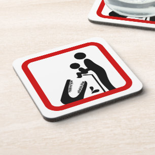 Dien geen Baby aan de Krokodildierentuin. Bier Onderzetter