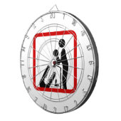 Dien geen Baby aan de Krokodildierentuin. Dartbord (Voorkant Rechts)