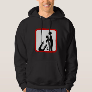 Dien geen Baby aan de Krokodildierentuin. Hoodie