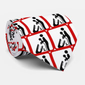 Dien geen Baby aan de Krokodildierentuin. Stropdas (Opgerold)