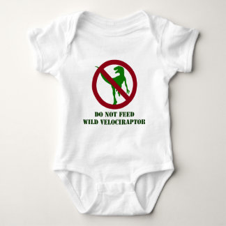 Dien geen Wild Velociraptor toe Romper