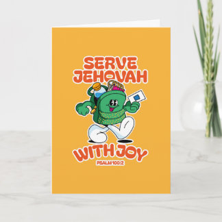 Dien Jehovah met vreugde – Psalm 100:2 Kaart