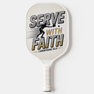 Dien Met Geloof Christelijk Pickleball Paddle