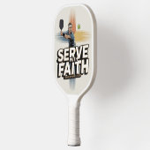 Dien Met Geloof Christelijk Pickleball Paddle (Links)