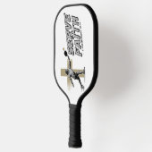 Dien Met Geloof Christelijk Pickleball Paddle (Links)