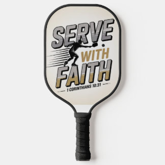 Dien Met Geloof Christelijke Pickleball Paddle