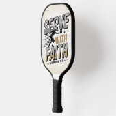 Dien Met Geloof Christelijke Pickleball Paddle (Links)