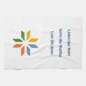 Dienaar van God keukenhanddoek (Horizontaal)