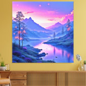 dienblad canvas afdruk (Insitu (Woonkamer))