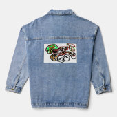 dienblad denim jacket (Achterkant)