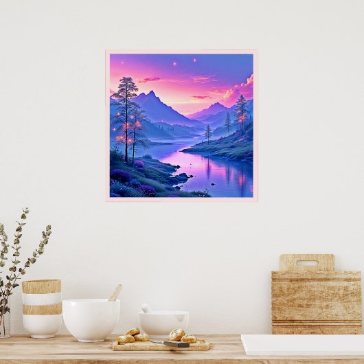 dienblad poster (Keuken)