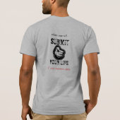 dienen: die voor de democratie [4376509] t-shirt (Achterkant)