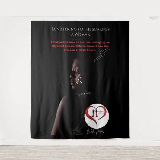 Dienende Tapijt Wandkleed (Voorkant)