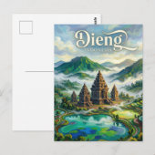 Dieng Plateau Indonesië Briefkaart (Voorkant / Achterkant)