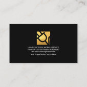 Dienst Elektrische Groene Elektrische Stroomcircui Visitekaartje (Achterkant)