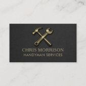 Dienst Klusjesman Professioneel  Visitekaartje (Voorkant)