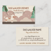 Dienst porseleinkringloopgraaf visitekaartje (Voorkant / Achterkant)