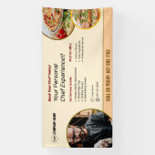 Dienst Privé-kok Custom Banner (Verticaal)