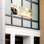 Dienst Privé-kok Custom Banner (Buitenkant Gebouw)