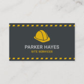 Dienst professionele site services visitekaartje (Voorkant)